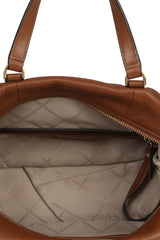 Micheal Kors Brown Medium Pebbled Leather