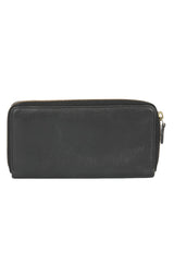 Roberto Cavalli Logo Black Wallet