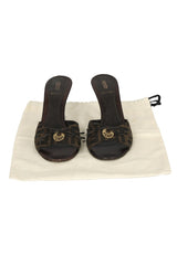 fendi-eu-39-brown-zucca-canvas-and-leather-bow-slides-heels