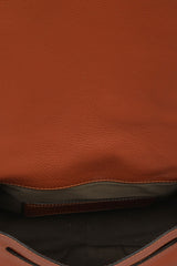 Chloe Marcie Rust Brown Leather Medium Sling Bag