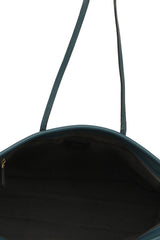 Fendi Stripped Brown/Black Pequin Canvas Leather Roll Tote Bag