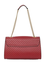 Gucci Guccissima Red Leather Emily Handbag