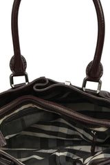 Burberry Patent Leather Healy Hobo Bag