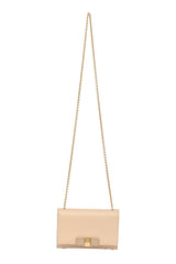Salvatore Ferragamo Vara Bow Nude Sling Bag
