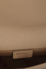 Salvatore Ferragamo Vara Bow Nude Sling Bag
