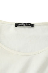 Balmain Paris Size M B Logo Tank Top