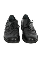 Tod'S Size 7 Leather Lace Up Loafers