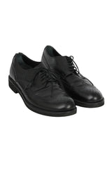 Tod'S Size 7 Leather Lace Up Loafers