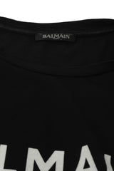 Balmain Paris Size M B Logo Black T Shirt