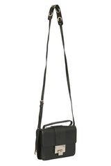 Jimmy Choo Black Leather Rebel Mini Hand Bag