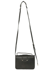 Jimmy Choo Black Leather Rebel Mini Hand Bag