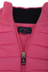 Polo Ralph Lauren 7 Years Old Pink Quilted Kid'S Jacket