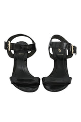 Fendi EU 38 Black Open Toe Sandals