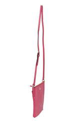 Coach Pink Leather Sling Bag