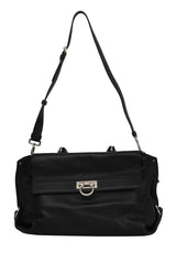 Salvatore Sofia Black Leather Medium Hand Bag