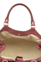 Gucci Pink Gg Guccissima Leather Sukey Handbag