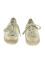 Dolce & Gabbana Size 8 Gray Monogram Trainers