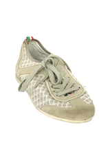 Dolce & Gabbana Size 8 Gray Monogram Trainers