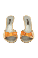 Louis Vuitton EU 36 Monogram Mini Grenadine Heels