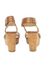 Jimmy Choo EU 35.5 Nelly Brown Wedges