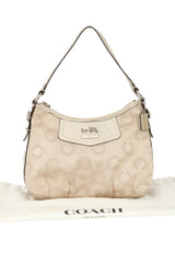 Coach Madison Dotted Op Art Top Handle Bag