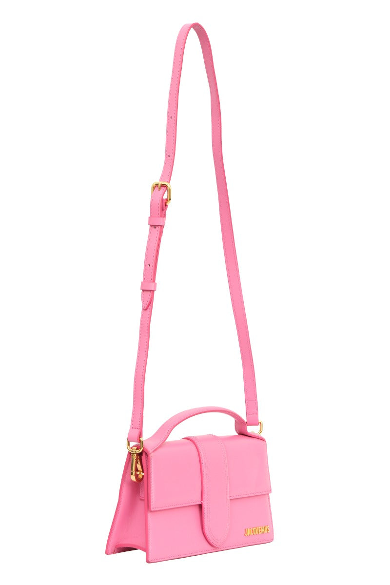 jacquemus-pink-leather-la-bambino-top-handle-bag