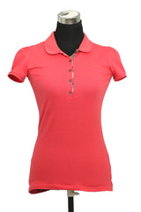 Burberry Size Xs Peach Polo T Shirt