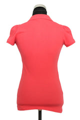 Burberry Size Xs Peach Polo T Shirt