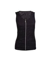 Armani Exchange Black Aix Logo Top