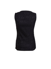 Armani Exchange Black Aix Logo Top