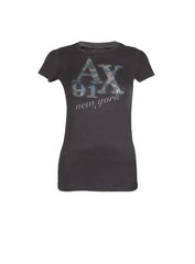 Armani Exchange Dark Gray Logo T- Shirt