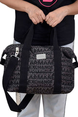 Armani Exchange Monogram Carryall Bag