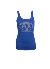 Armani Exchange Royal Blue Aix Logo T- Shirt