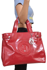 Armani Jeans Borsa Patent Leather Bag