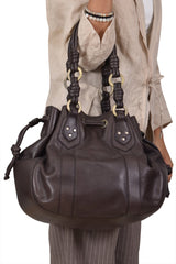 Bally Leather Hobo Bag