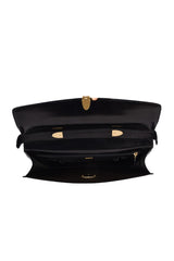 Bally Leather Lock Briefcase