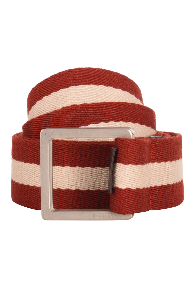 Bally Tinait Red Beige Bel