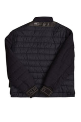 Balmain Paneled Blue Jacket