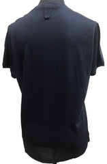 Billionaire Logo Black V-Neck T Shirt