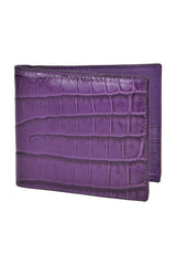 Bottega Veneta Crocodile Leather Bi Fold Wallet Rt129-103