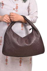 Bottega Veneta Intrecciato Weave Hobo Bag