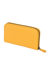 Bottega Veneta Leather Zipper Wallet