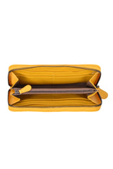 Bottega Veneta Leather Zipper Wallet