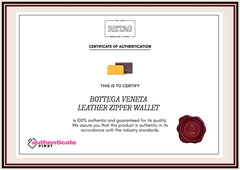Bottega Veneta Leather Zipper Wallet