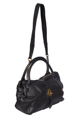 Burberry Bartow Black Leather Handbag