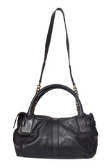 Burberry Bartow Black Leather Handbag
