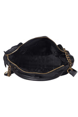 Burberry Bartow Black Leather Handbag