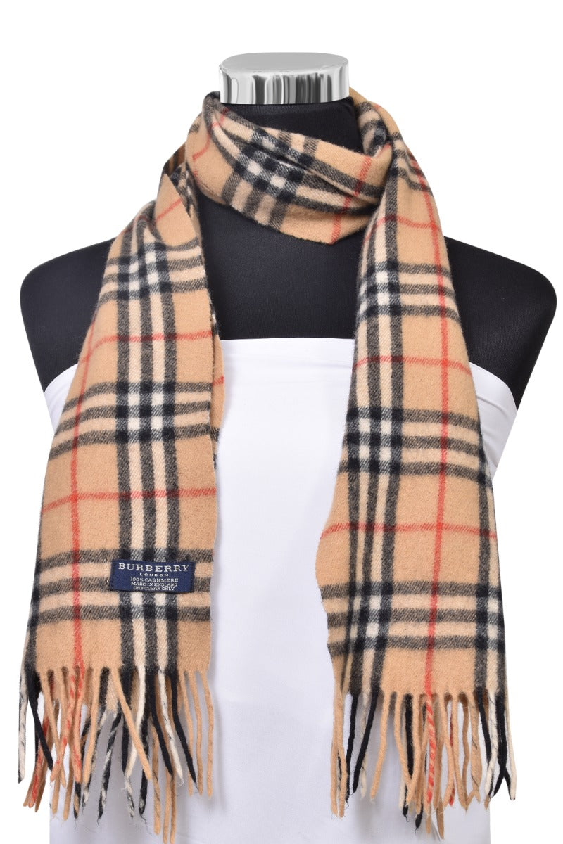 Burberry Beige Checks Scarf Rt160-10