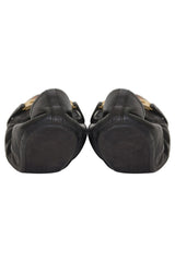 burberry-black-leather-and-nova-check-ballerinas