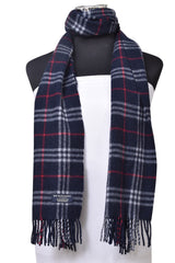 Burberry Blue Checks Scarf Rt158-1033